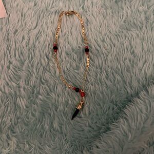 Gold and Black Minimalist bracelet with Dainty Design